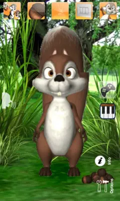 Talking James Squirrel android App screenshot 6